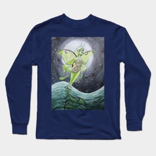 Lunar MerFairy (Rectangular Version) Long Sleeve T-Shirt